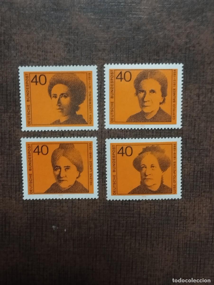 Sellos: 20.08/ Alemania Federal. 1974. Serie completa en nuevo