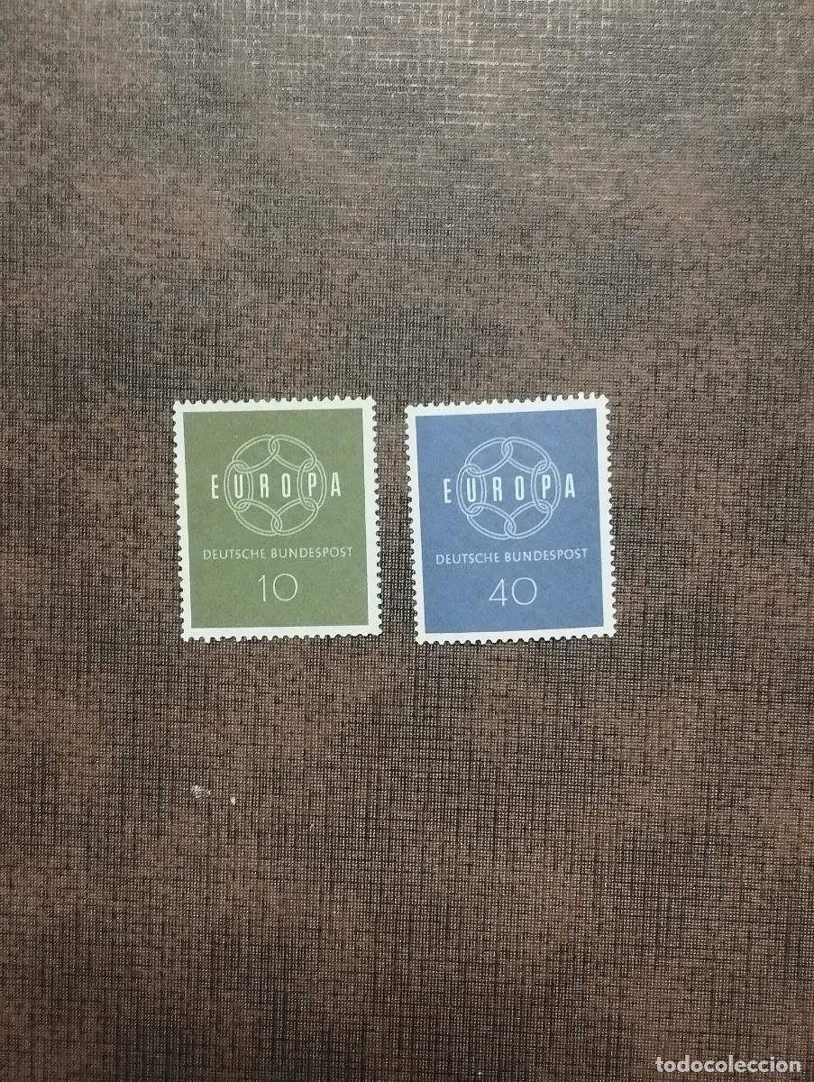 Sellos: 20.08/ Alemania Federal. 1959. Serie completa en nuevo
