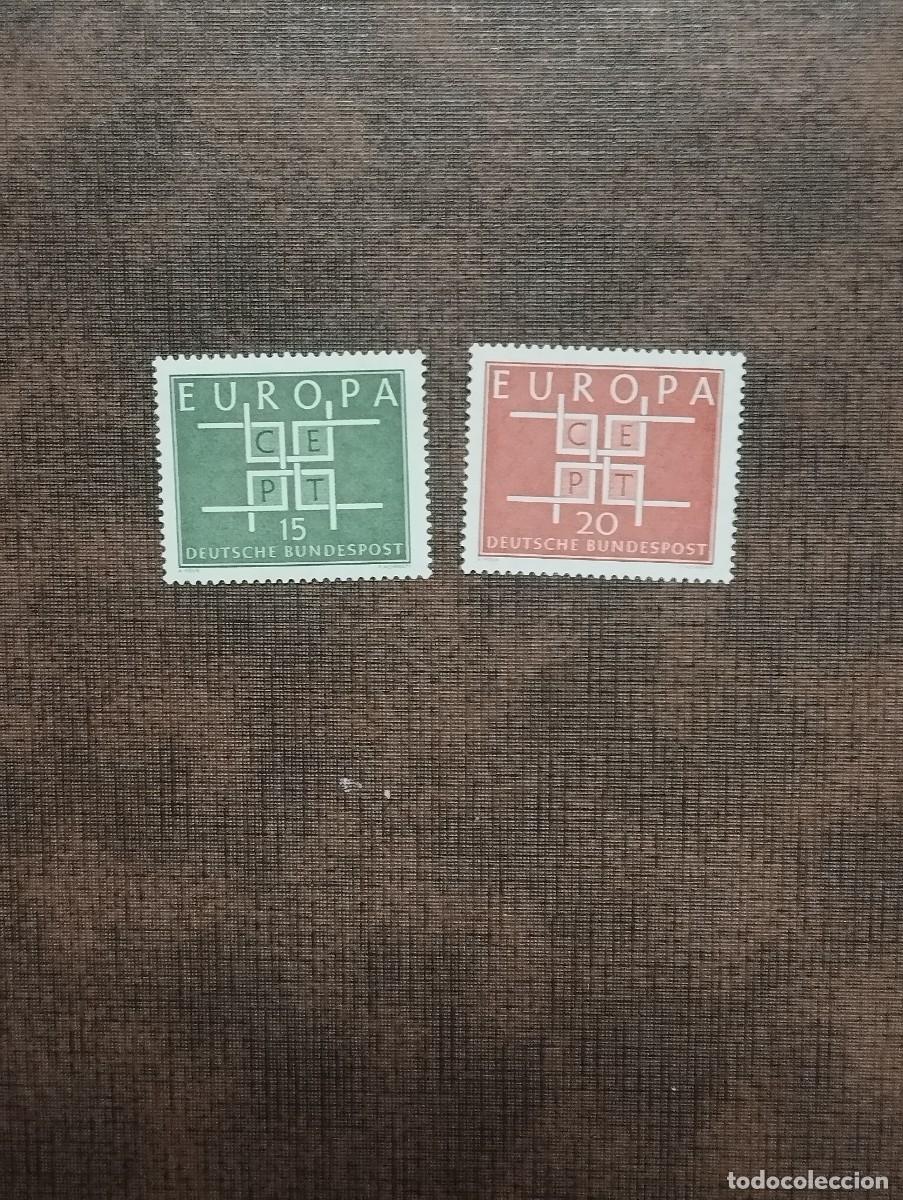 Sellos: 20.08/ Alemania Federal.1963. Serie completa en nuevo