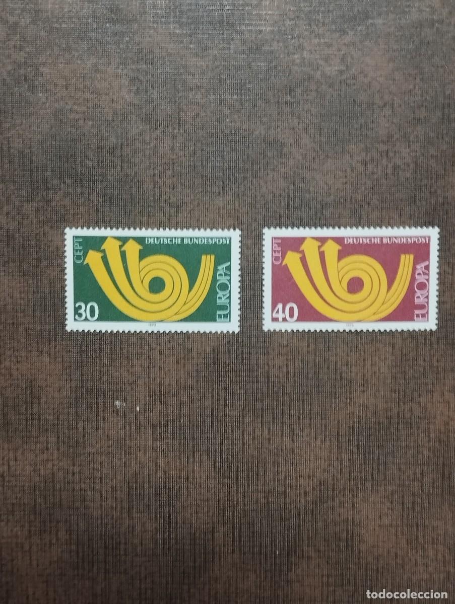 Sellos: 20.08/ Alemania Federal. 1973. Serie completa en nuevo