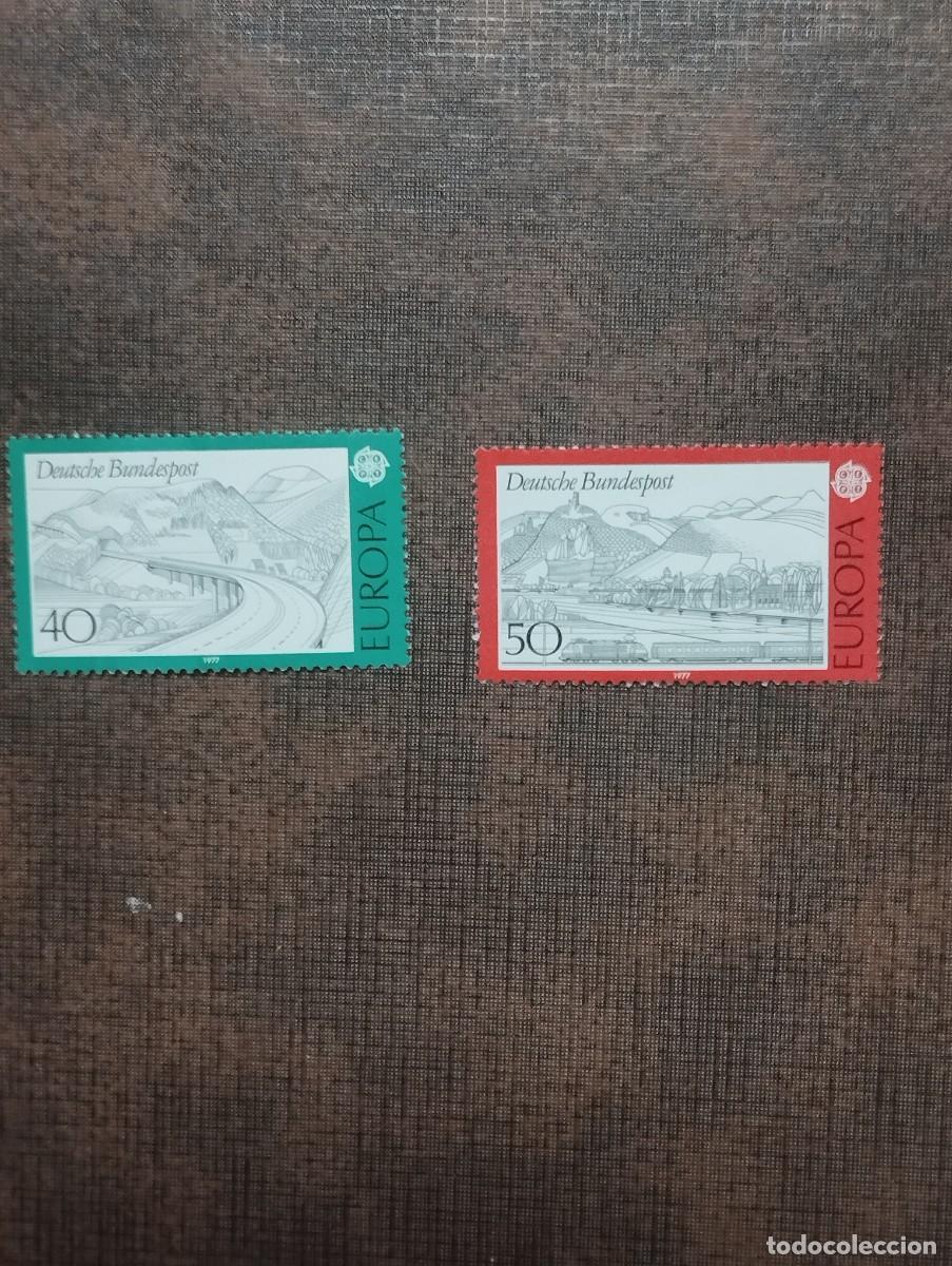 Sellos: 20.08/Alemania Federal.1977. Serie completa en nuevo