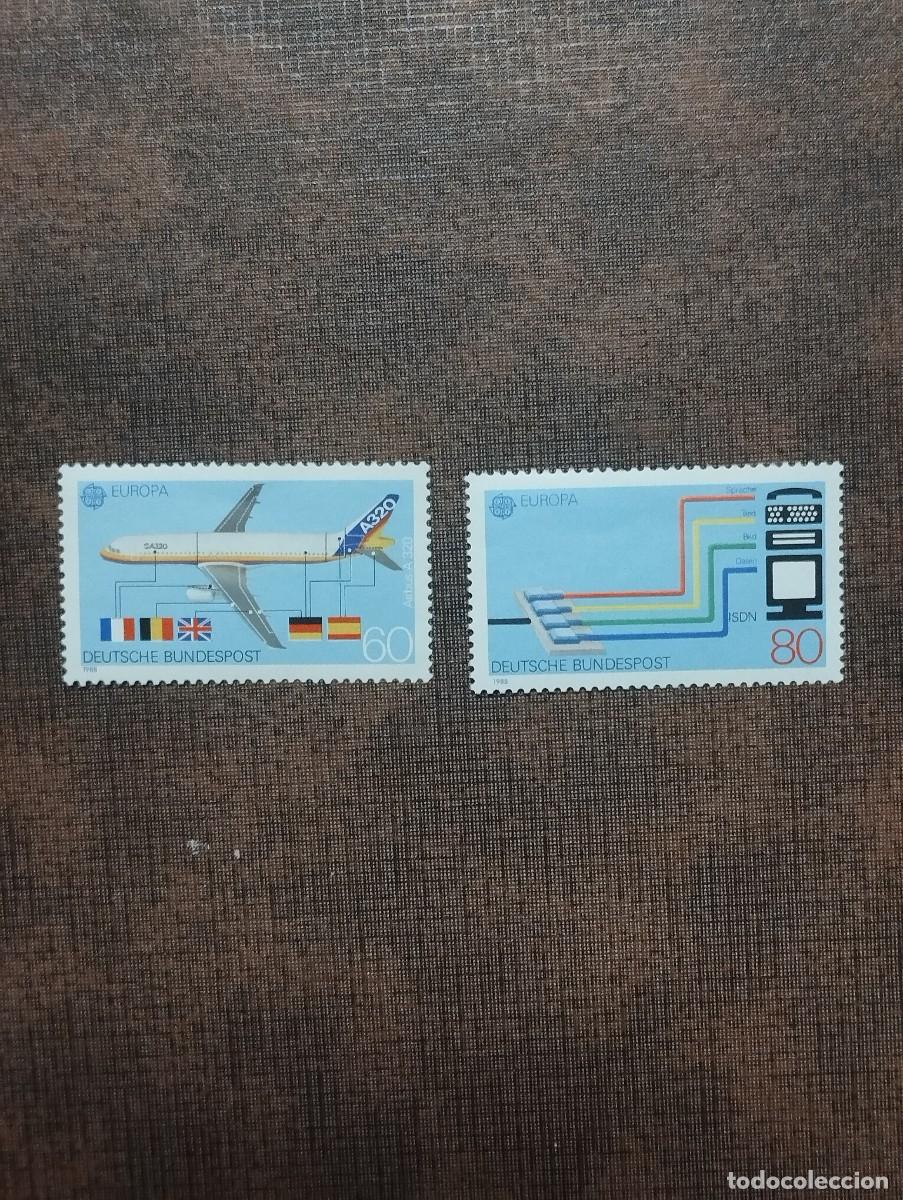 Sellos: 20.08/ Alemania Federal. 1988. Serie completa en nuevo