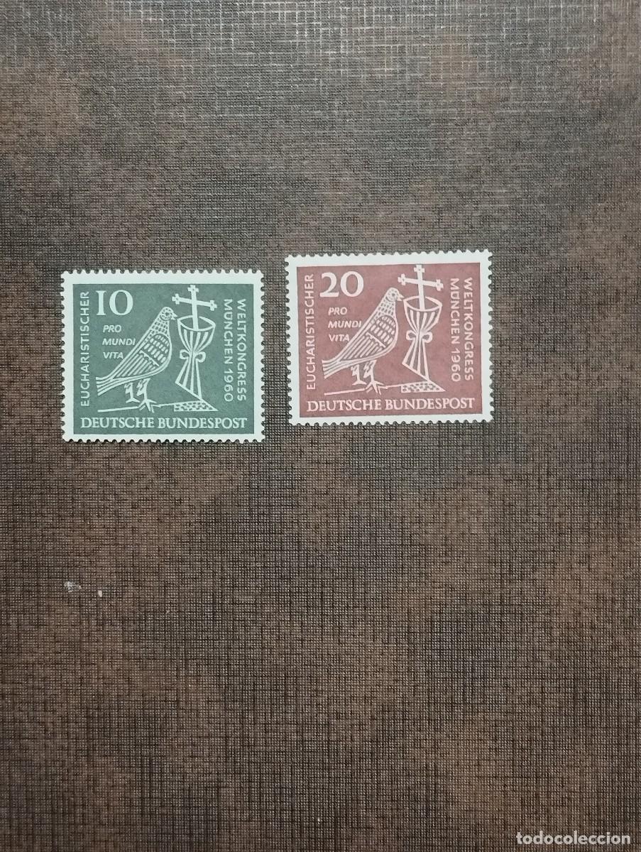 Sellos: 20.08/ Alemania Federal. 1960. Serie completa en nuevo