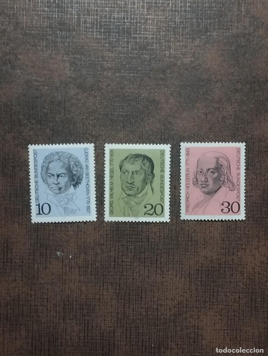 Sellos: 20.08/ Alemania Federal.1970. Serie completa en nuevo