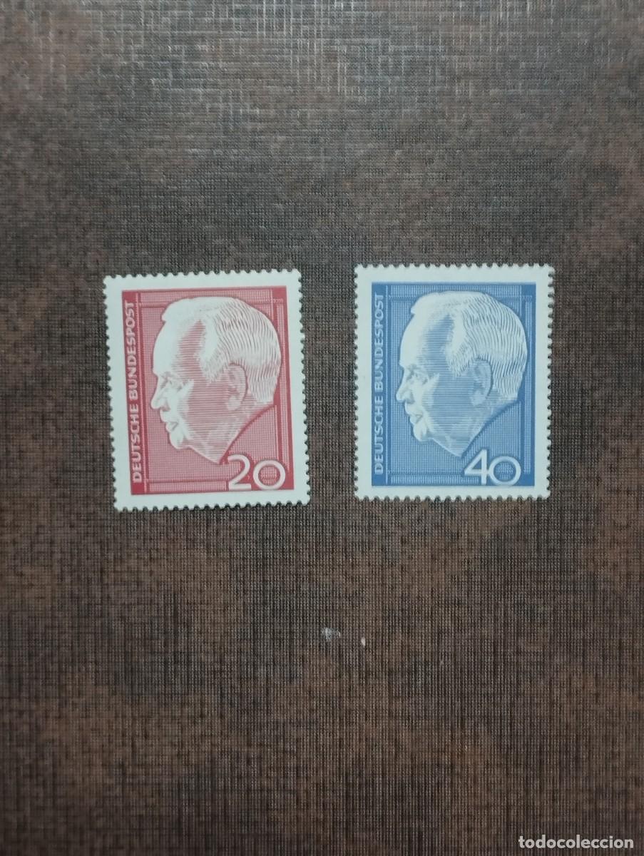 Sellos: 20.08/ Alemania Federal. 1964. Serie completa en nuevo