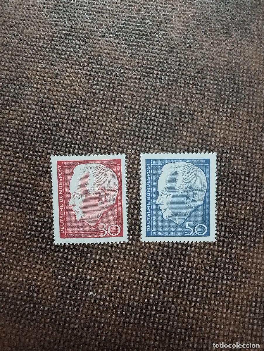 Sellos: 20.08/ Alemania Federal. 1967. Serie completa en nuevo