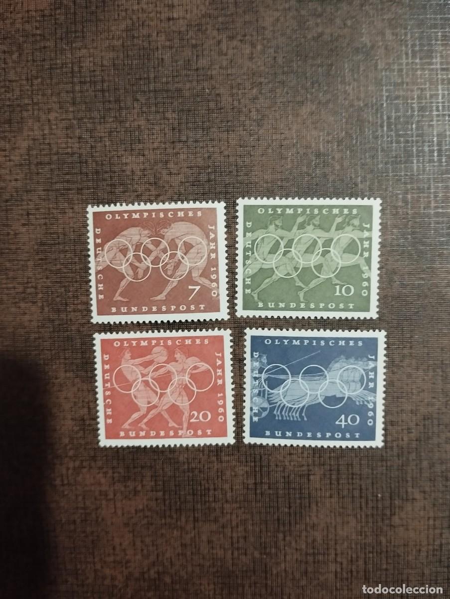 Sellos: 20.08/ Alemania Federal. 1960. Serie completa en nuevo