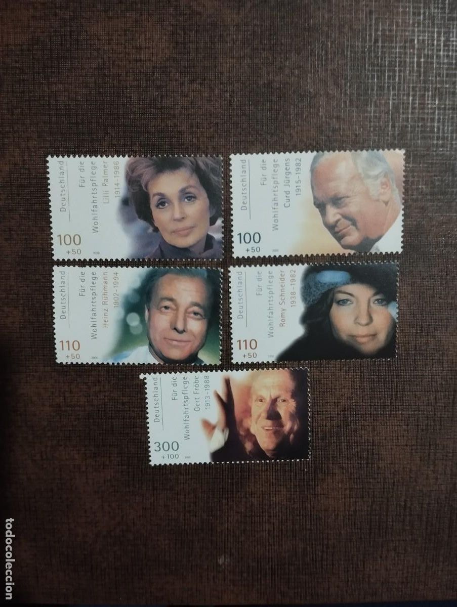 Sellos: 20.08/ Alemania Federal. 2000. Serie completa en nuevo s&ntilde;