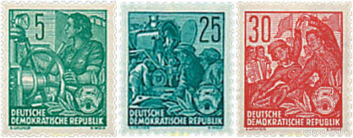 Sellos: 793437 MNH ALEMANIA DEMOCRATICA 1953 PLAN QUINQUENAL