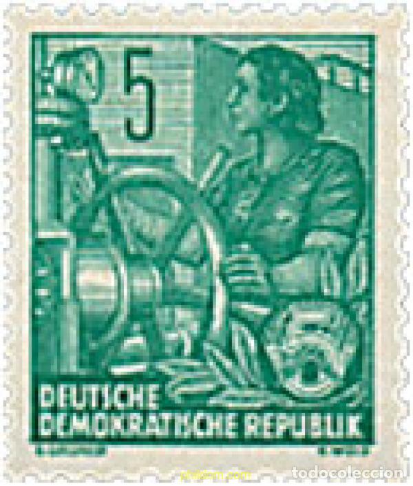 Sellos: 793436 MNH ALEMANIA DEMOCRATICA 1953 PLAN QUINQUENAL
