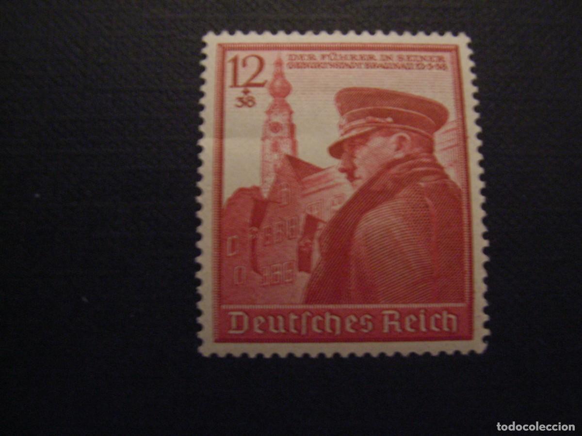Sellos: ALEMANIA IMPERIO N&ordm; EDIFIL 634*** A&Ntilde;O 1939. ANIVERSARIO NACIMIENTO DE HITLER