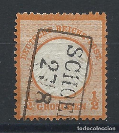 Sellos: Allemagne Empire N&deg;3a Obl (FU) 1872 - Blason