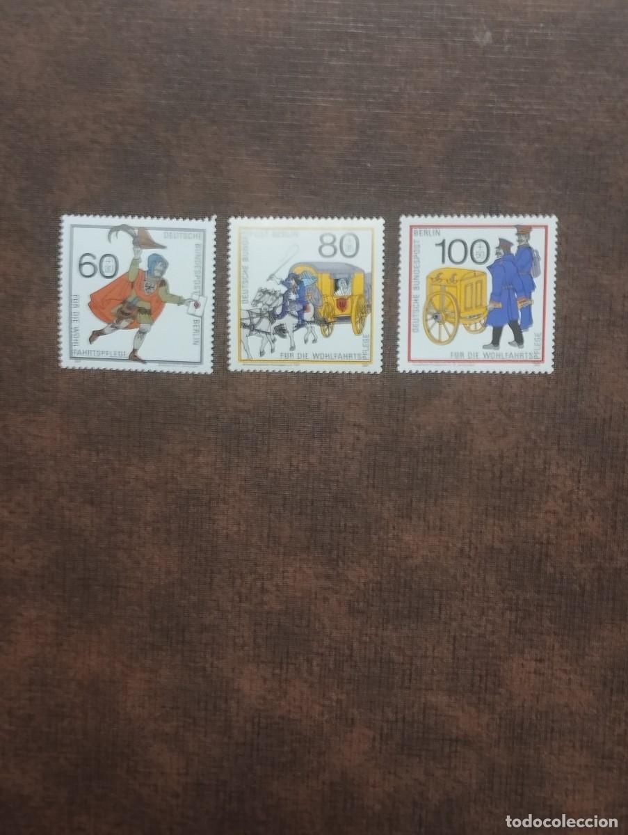 Sellos: 22/8/26. Alemania Berl&iacute;n.1989. Serie completa en nuevo