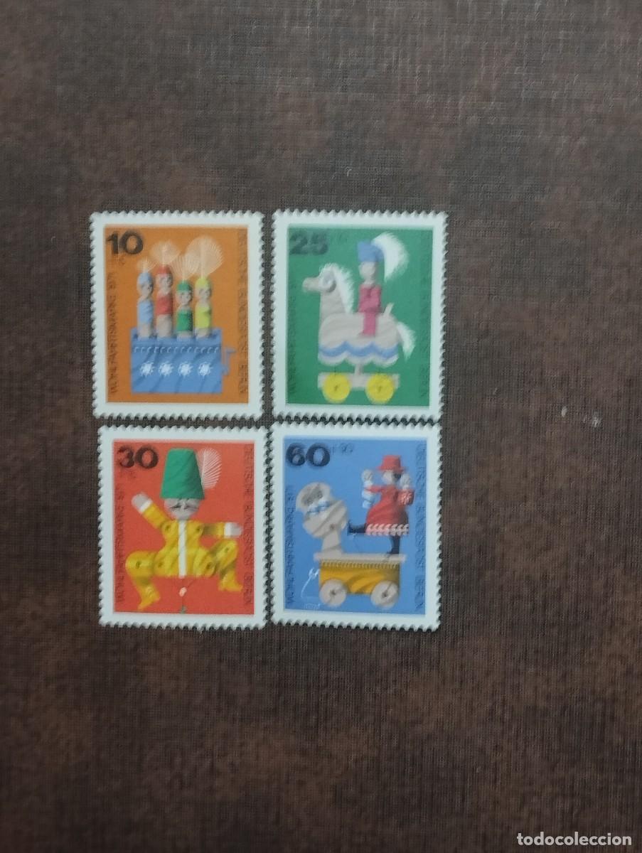 Sellos: 22/8/26. Alemania Berl&iacute;n.1971. Serie completa en nuevo