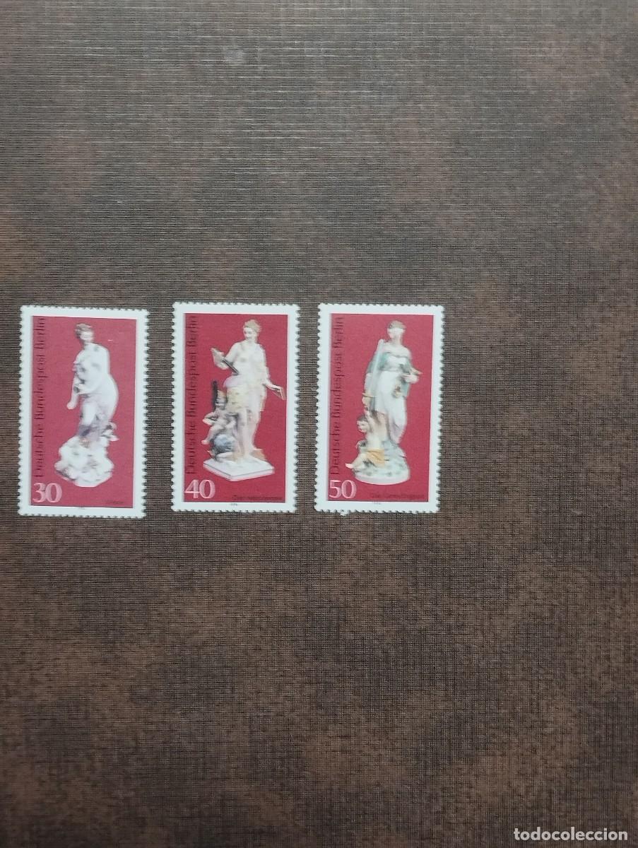 Sellos: 22/8/26. Alemania Berl&iacute;n.1974. Serie completa en nuevo