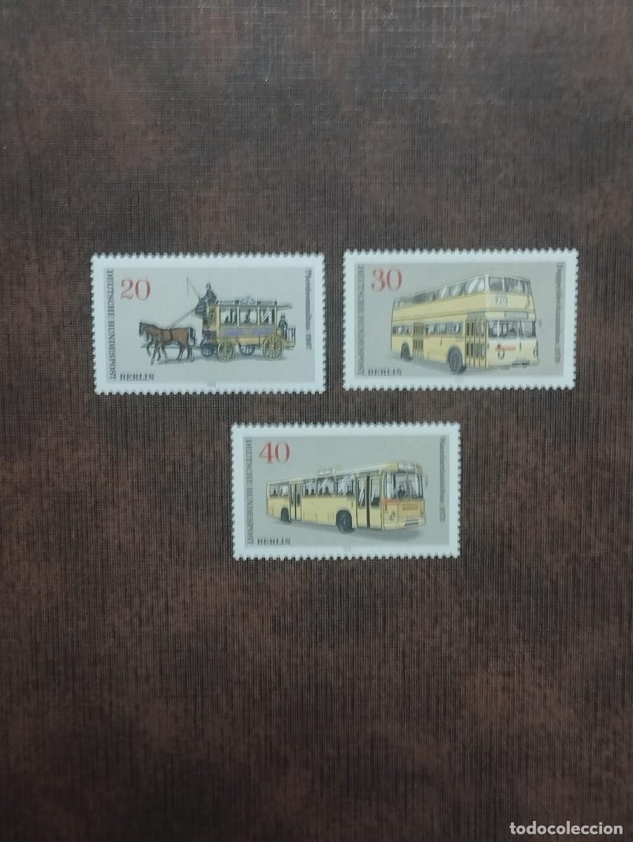 Sellos: 22/8/26. Alemania Berl&iacute;n.1973. Serie completa en nuevo