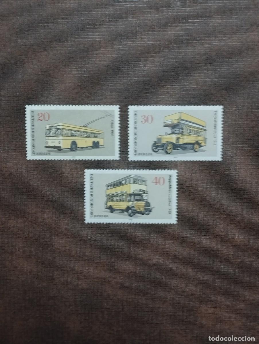 Sellos: 22/8/26. Alemania Berl&iacute;n.1973. Serie completa en nuevo