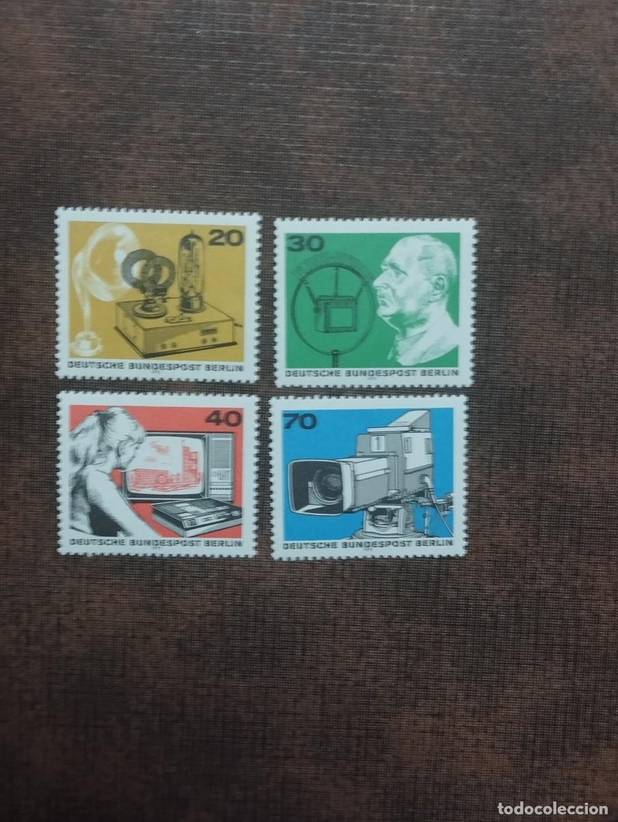 Sellos: 22/8/26. Alemania Berl&iacute;n.1973. Serie completa en nuevo