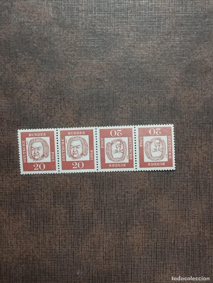 Sellos: 22/8/26. Alemania Federal.1961. Tet-besh. 20pf. en nuevo