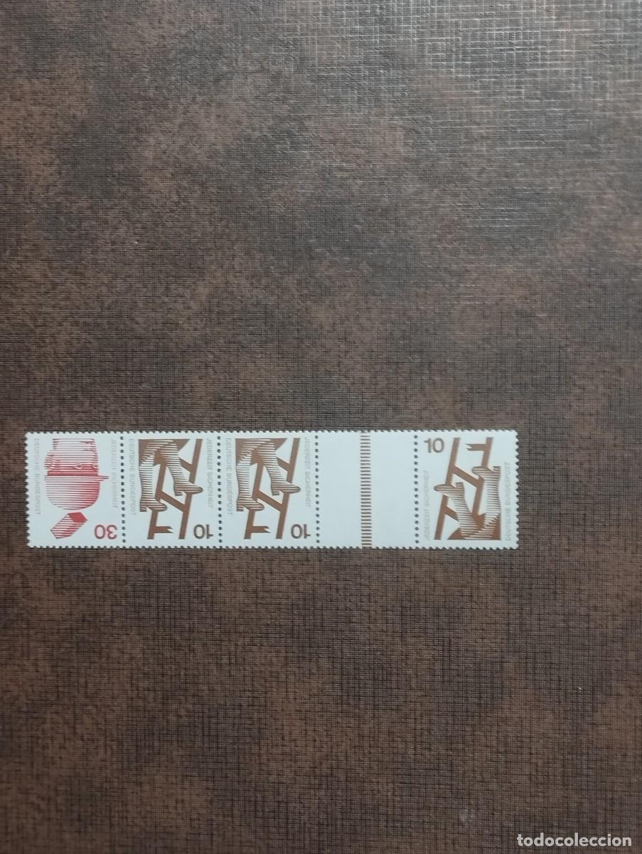 Sellos: 22/8/26. Alemania Federal.1972. Tet-besh. 10pf. Sellos en nuevo