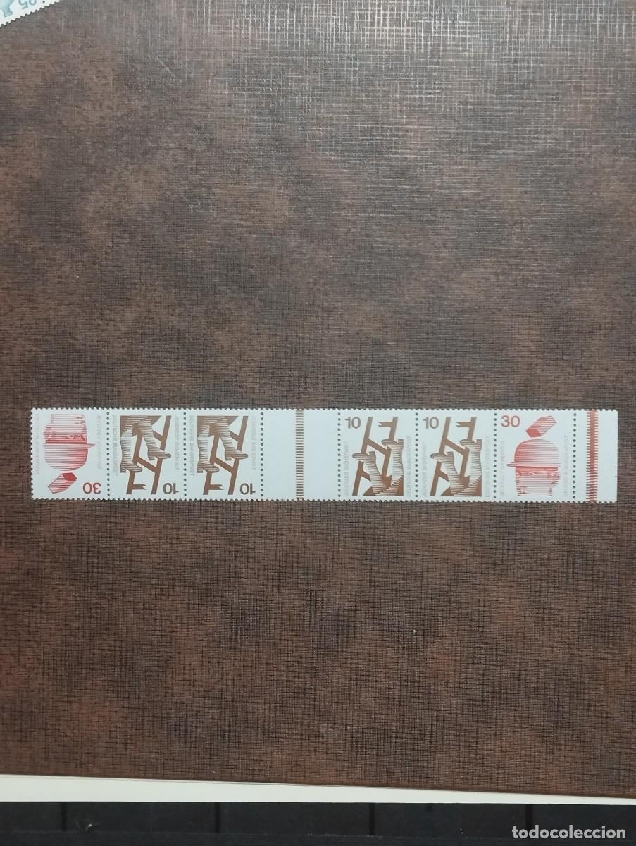 Sellos: 22/8/26. Alemania Federal.1972. Tet-besh. 10pf. Sellos en nuevo