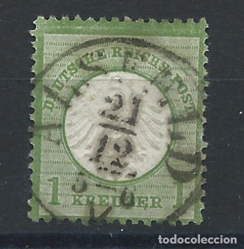 Sellos: Allemagne Empire N&deg;7 Obl (FU) 1872 - Blason