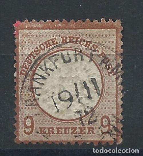 Sellos: Allemagne Empire N&deg;24 Obl (FU) 1872 - Blason