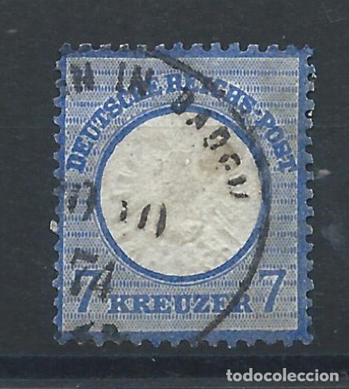 Sellos: Allemagne Empire N&deg;23 Obl (FU) 1872 - Blason