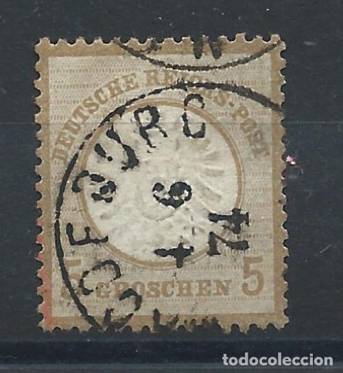 Sellos: Allemagne Empire N&deg;19 Obl (FU) 1872 - Blason