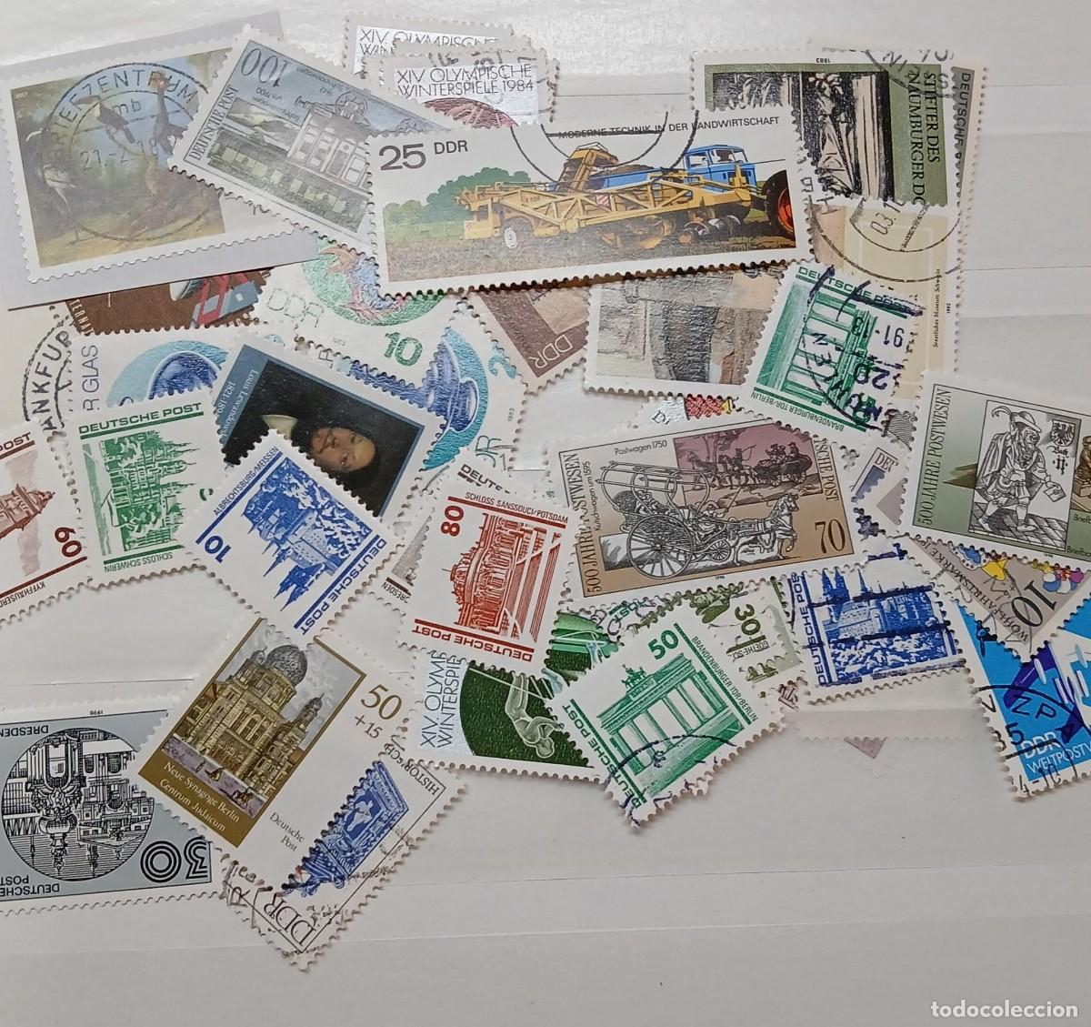 Sellos: Lote de sellos DDR. . .