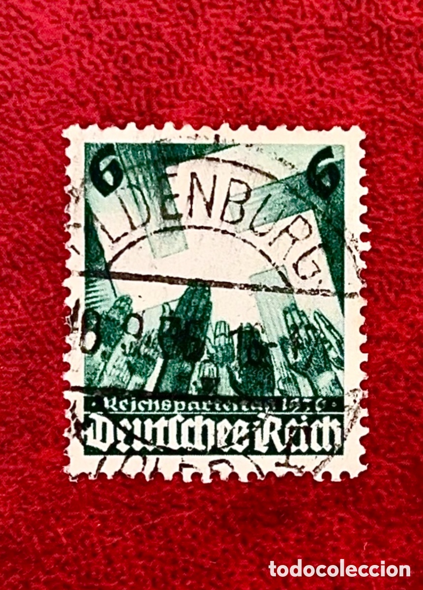 Sellos: Sello Alemania 1936 Congreso Nuremberg
