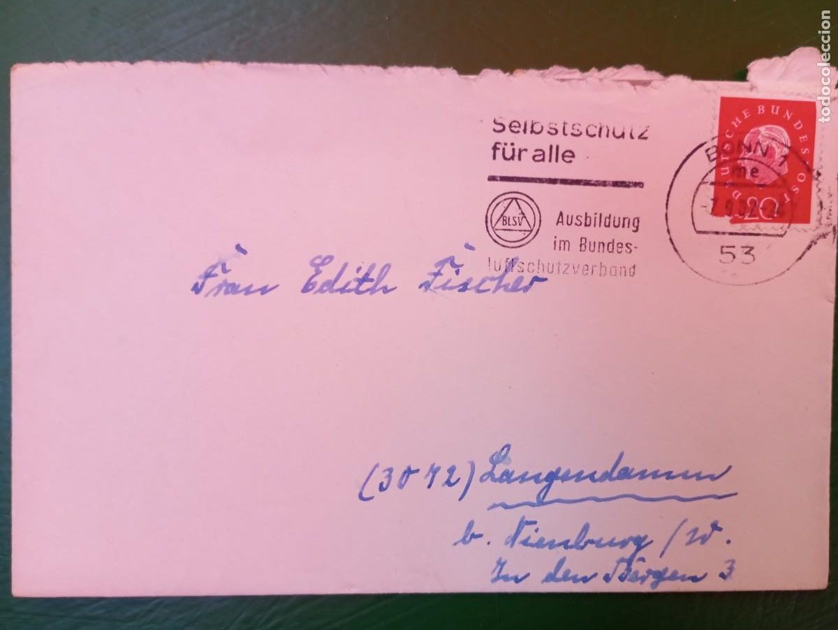Sellos: ALEMANIA FEDERAL MATASELLOS ESPECIAL