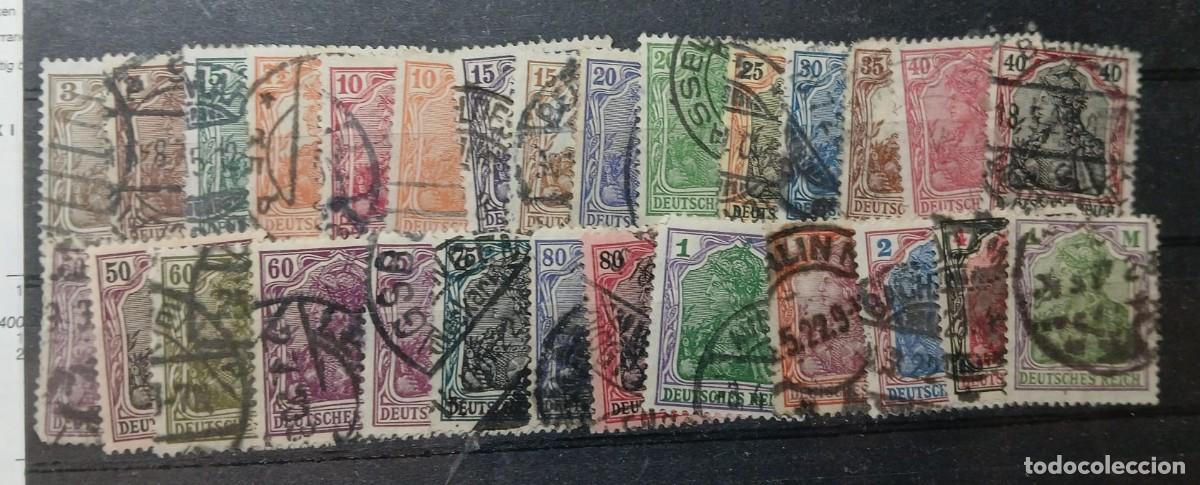 Sellos: Sellos de Germania. imperio alem&aacute;n