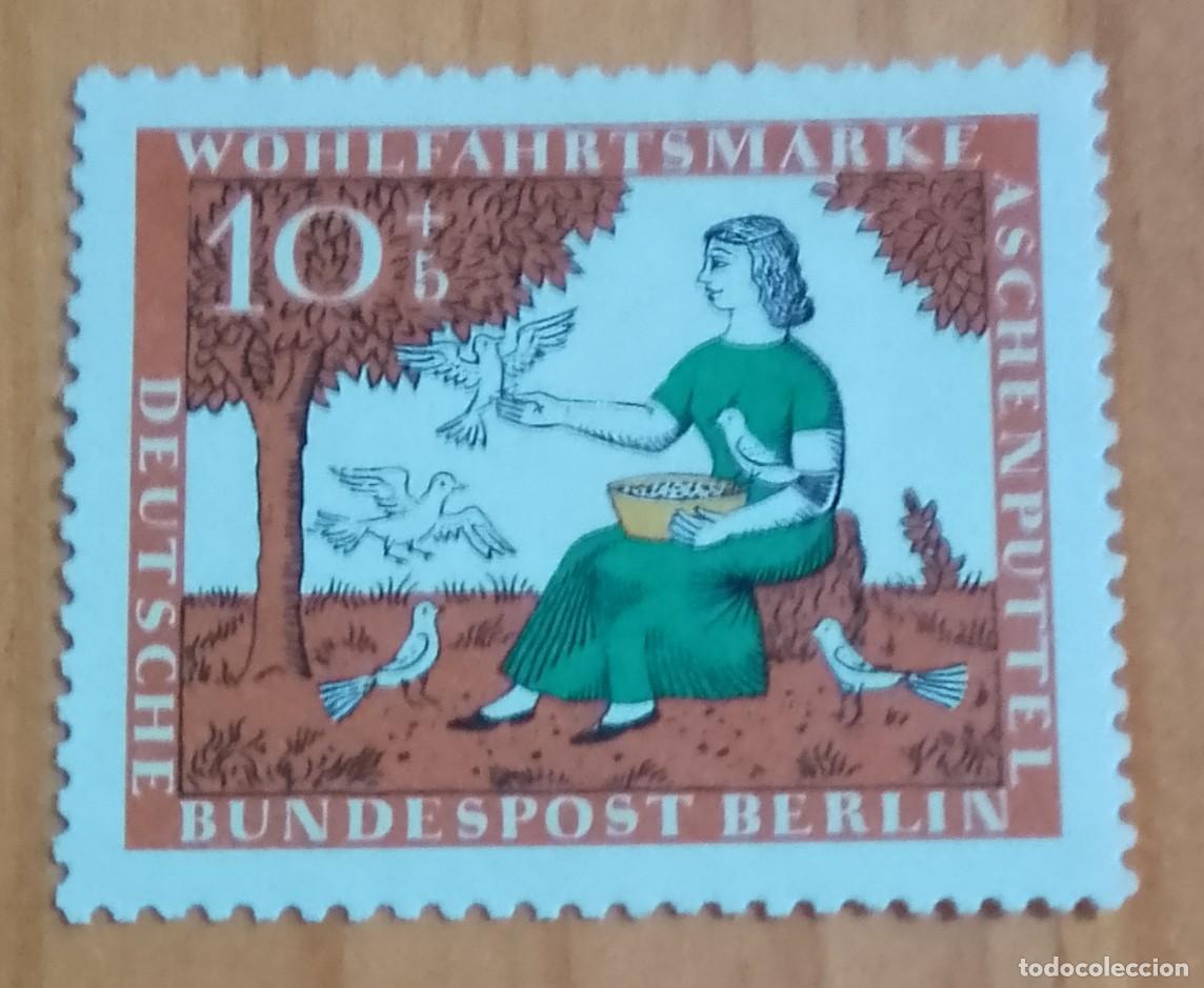 Sellos: ALEMANIA V/F 10 + 5 COLONIA DE VACACIONES DE NI&Ntilde;OS