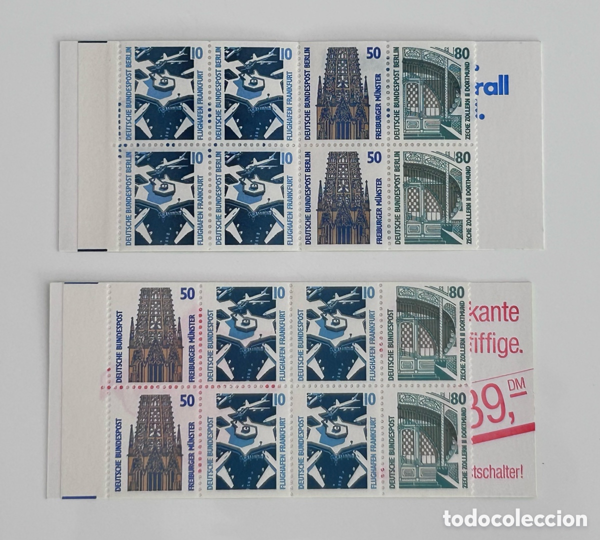 Sellos: 2 CARNETS DE SELLOS. ALEMANIA - Foto 3