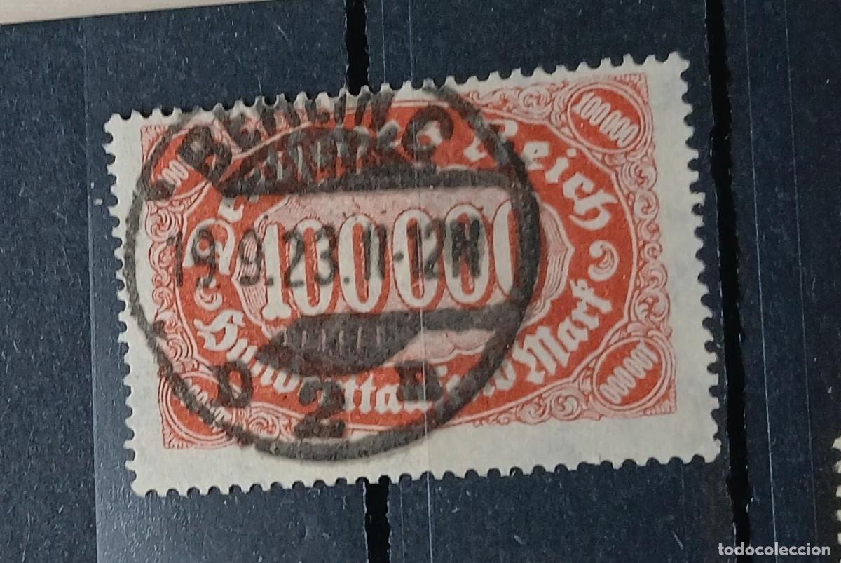 Sellos: Imperio alem&aacute;n 1923 M257 Error de placa 1