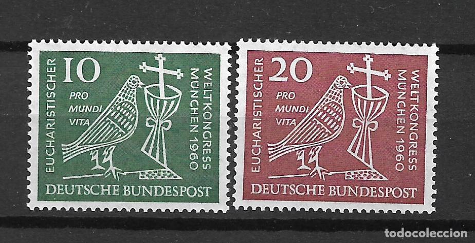 Sellos: alemania 1960 michel 330/331 ** mnh 1.70&euro; - 17/34