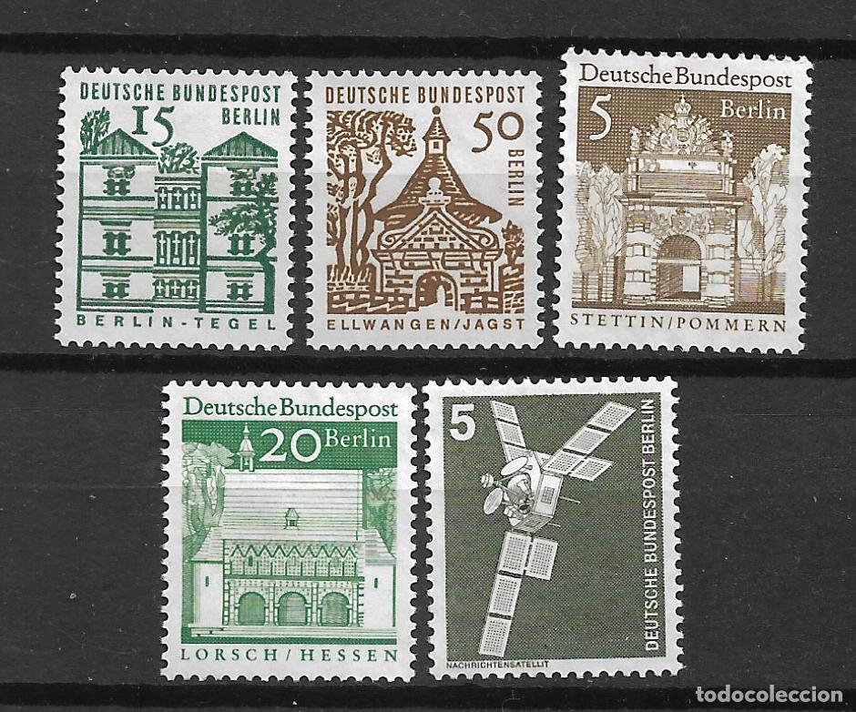 Sellos: alemania berlin lote 5 sellos (*) - 22/36