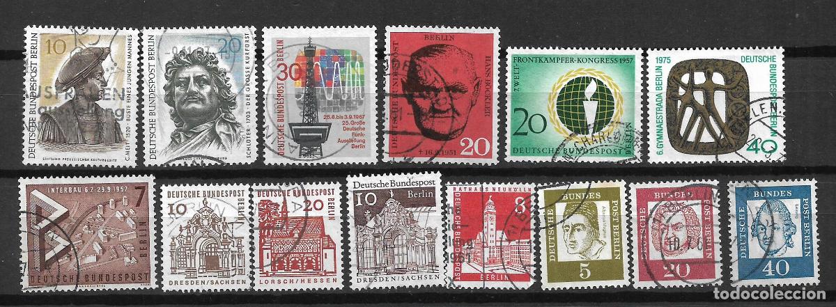 Sellos: alemania berlin lote 14 sellos usados - 3/41
