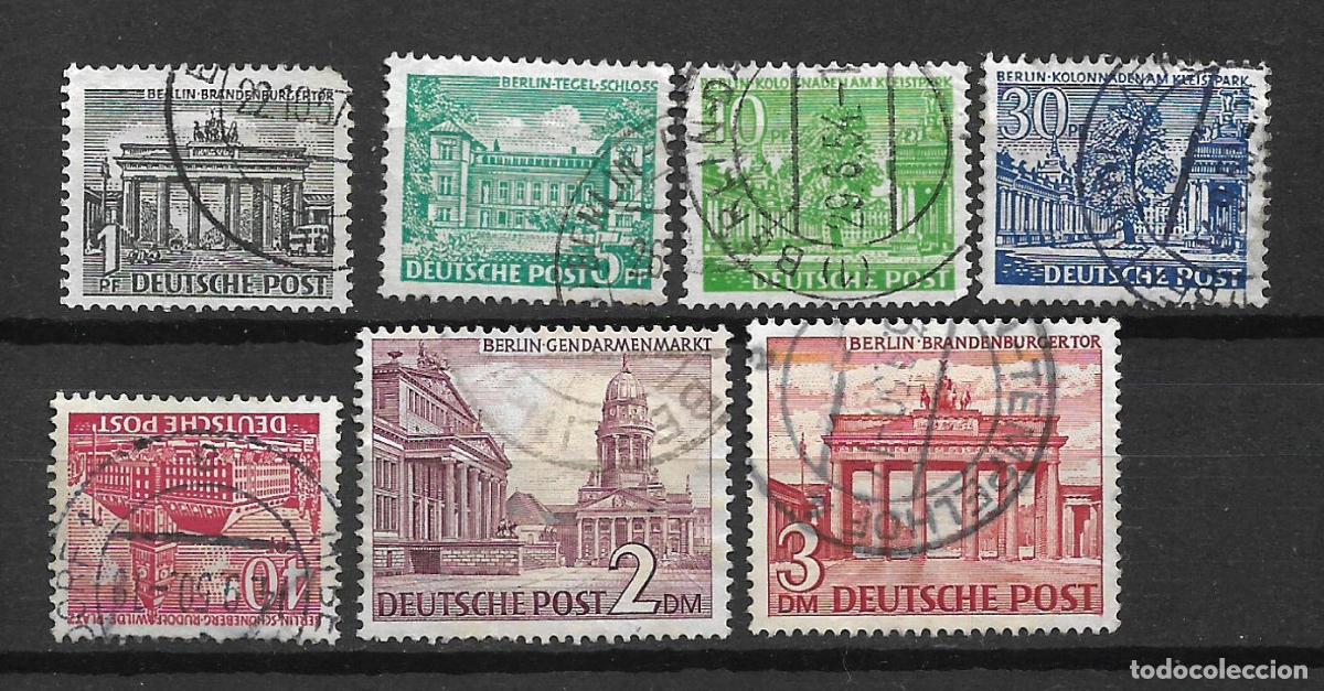 Sellos: alemania berlin 7 sellos 1949 usados 7&euro;- 23/32