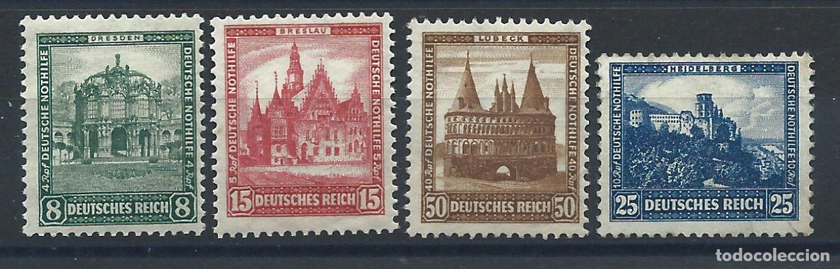 Sellos: Allemagne Empire N&deg;435/38** (MNH) 1931 - Monuments