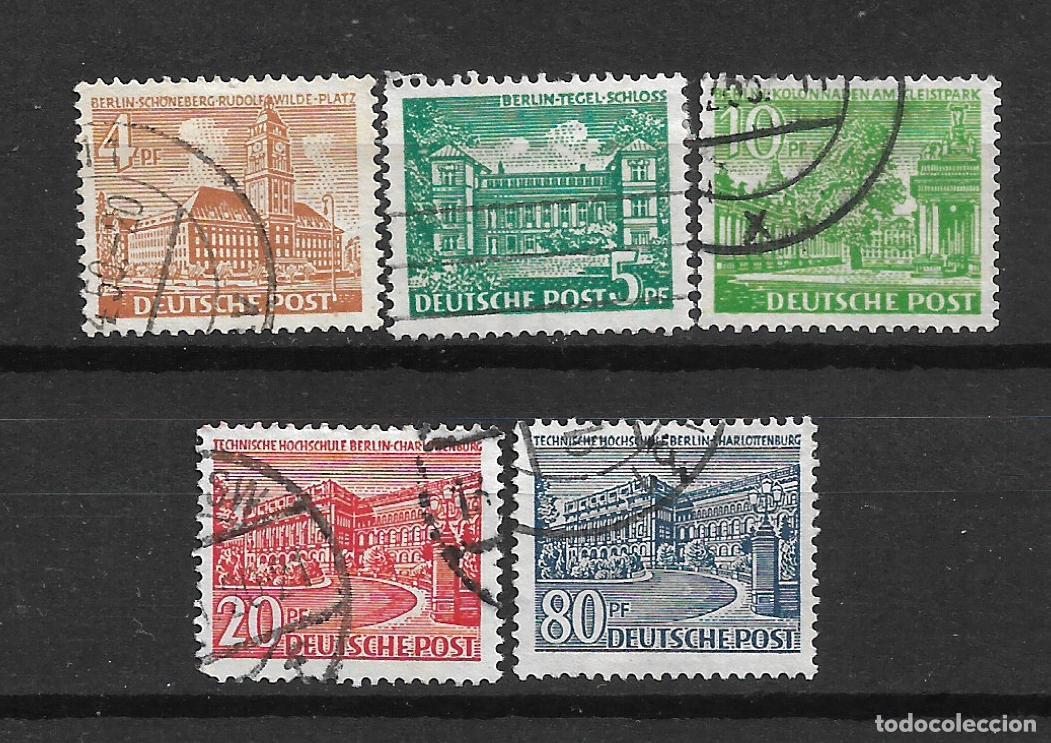 Sellos: alemania berlin 1949 lote 5 sellos usados 3&euro;- 5/1