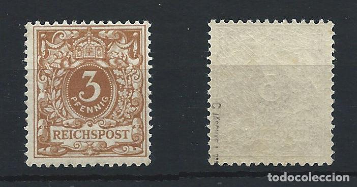 Sellos: Allemagne Empire N&deg;45** (MNH) 1889/1900 - Brun ocre clair - Michel N&deg;45c
