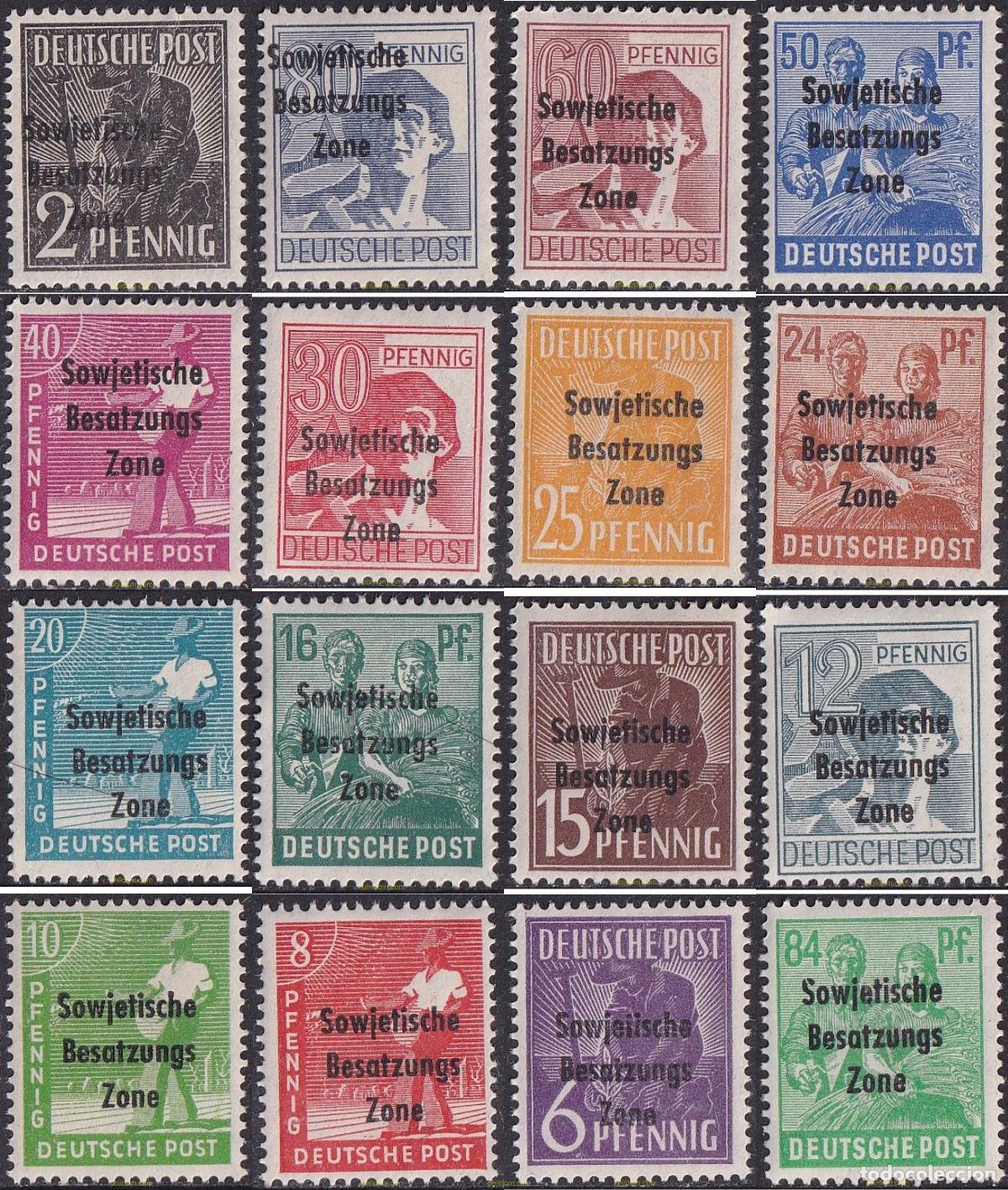 Sellos: 690837 MNH ALEMANIA. Zona sovietica 1948