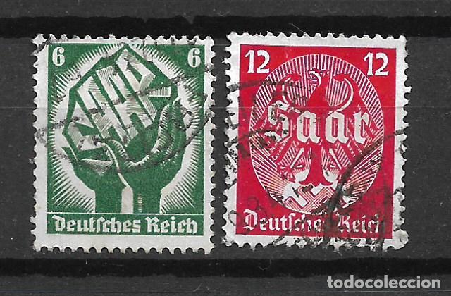 Sellos: alemania reich 1934 michel 544/545 usado completa - 2/4