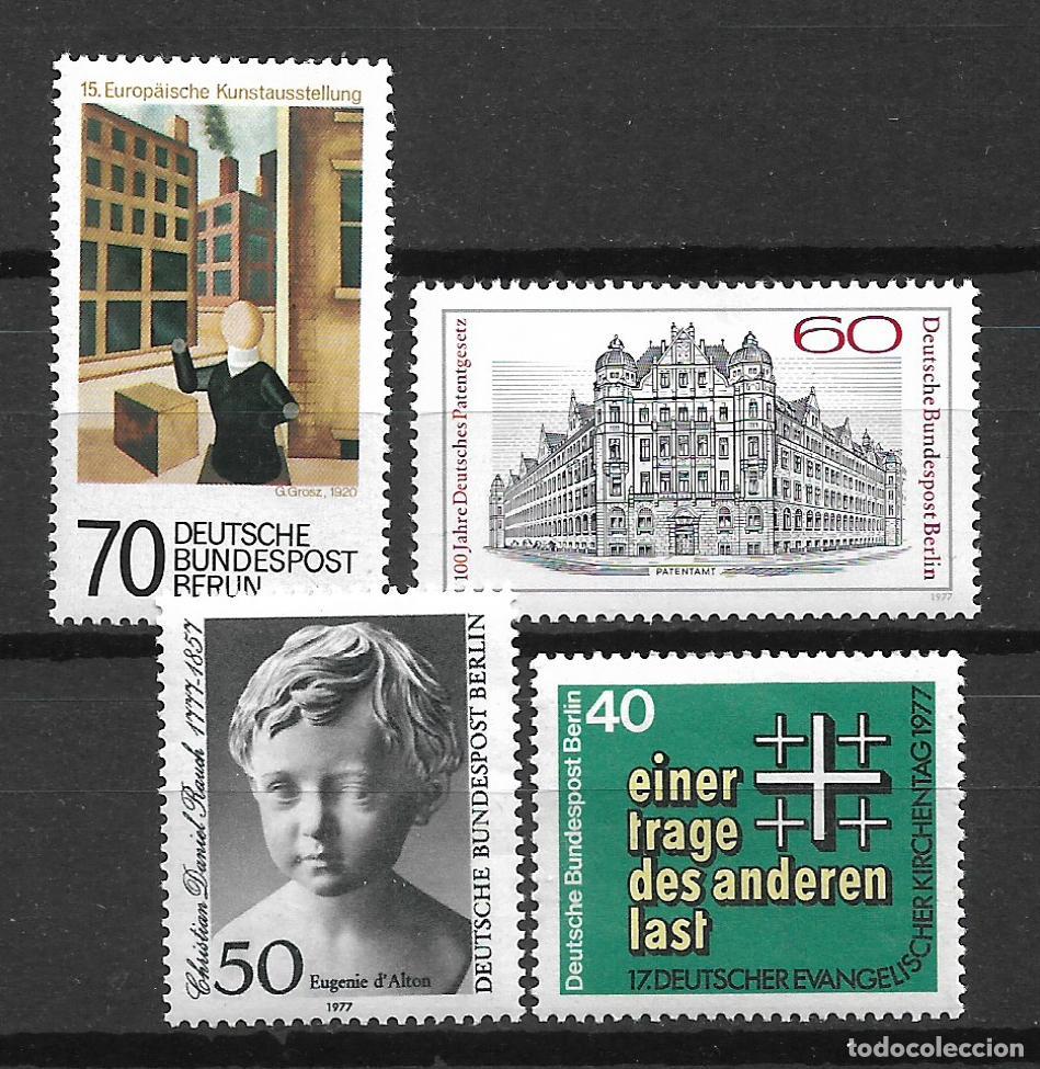 Sellos: alemania berlin 4 series completas 1977 ** mnh - 2/5