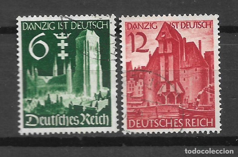 Sellos: alemania reich 1939 michel 714/715 usado completa - 2/6
