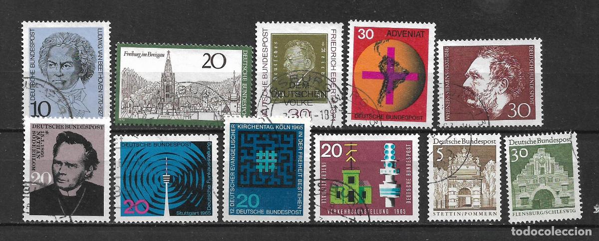 Sellos: alemania lote 11 sellos usado - 19/48