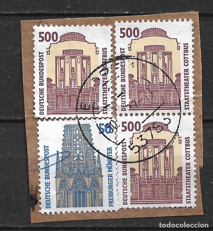 Sellos: alemania 1993 michel 1679 + 1340 usado - 20/1