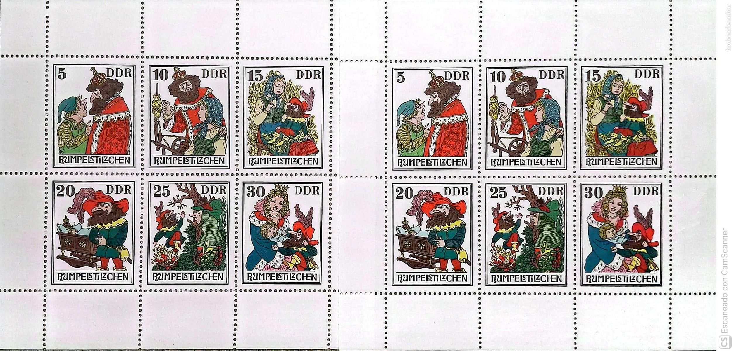Sellos: LIQUIDACI&Oacute;N. 2 Alemania Oriental 1869/74 Im&aacute;genes del cuento para ni&ntilde;os:Lutin. 1976 Sellos nuevos y